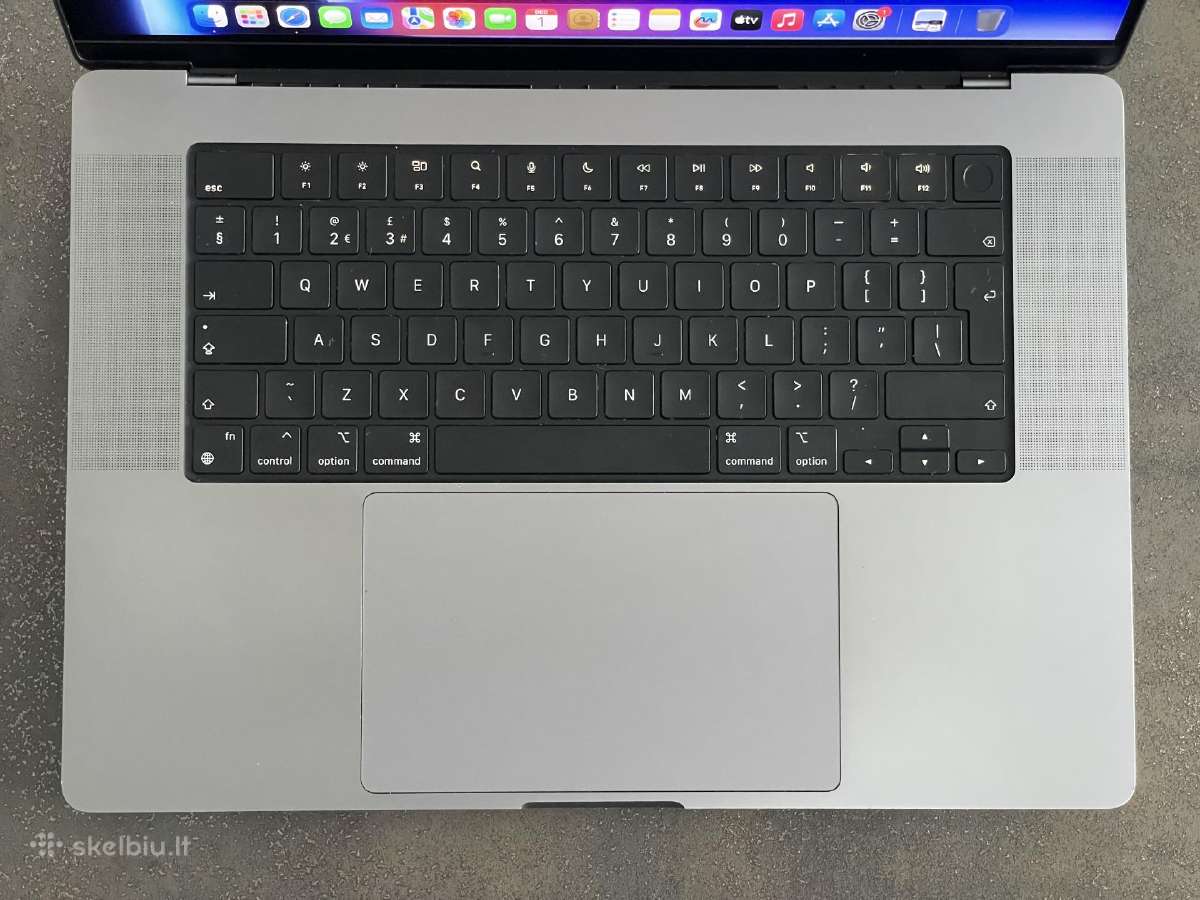 2021 MacBook Pro 16 M1 Max – 64gb / 2tb - nuotraukos Nr. 4