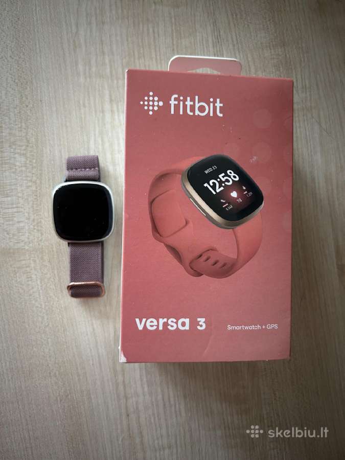 Fitbit Versa 3 išmanusis laikrodis - nuotraukos Nr. 2