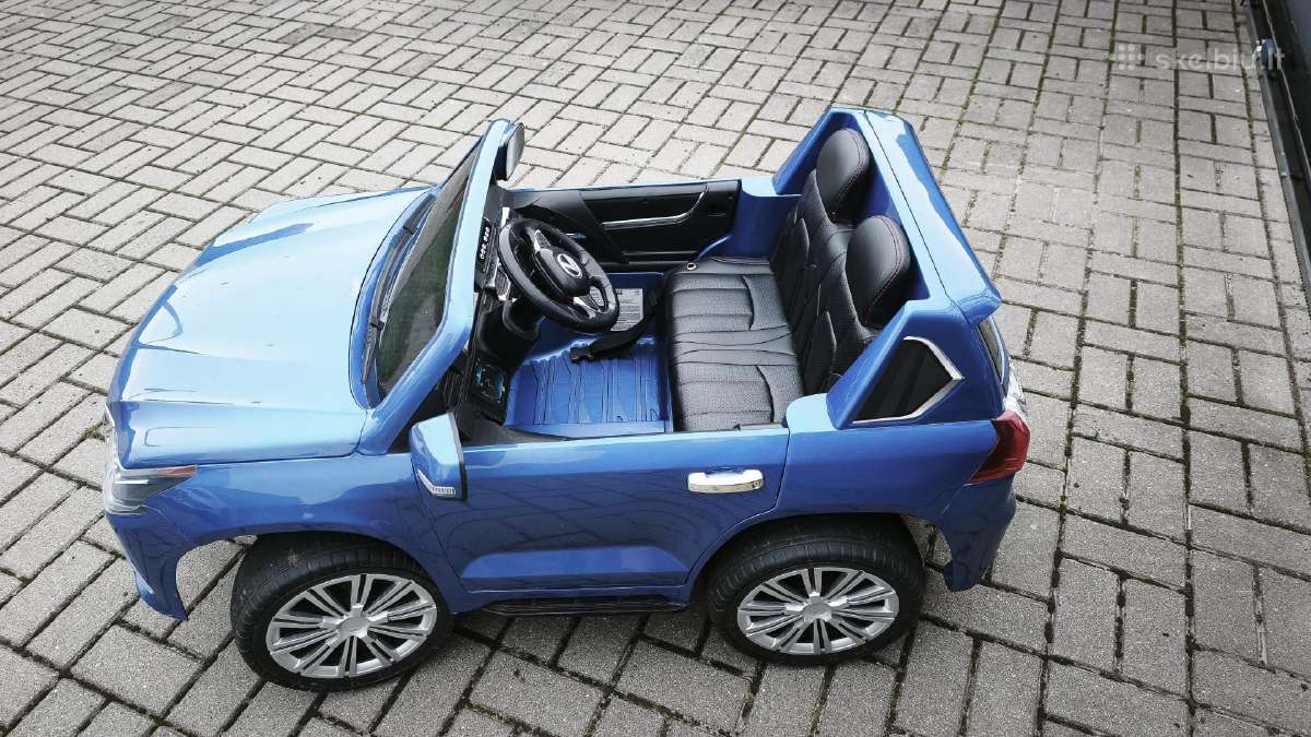 Vaikiškas Elektromobilis Lexus Lx570, mėlynas - nuotraukos Nr. 2