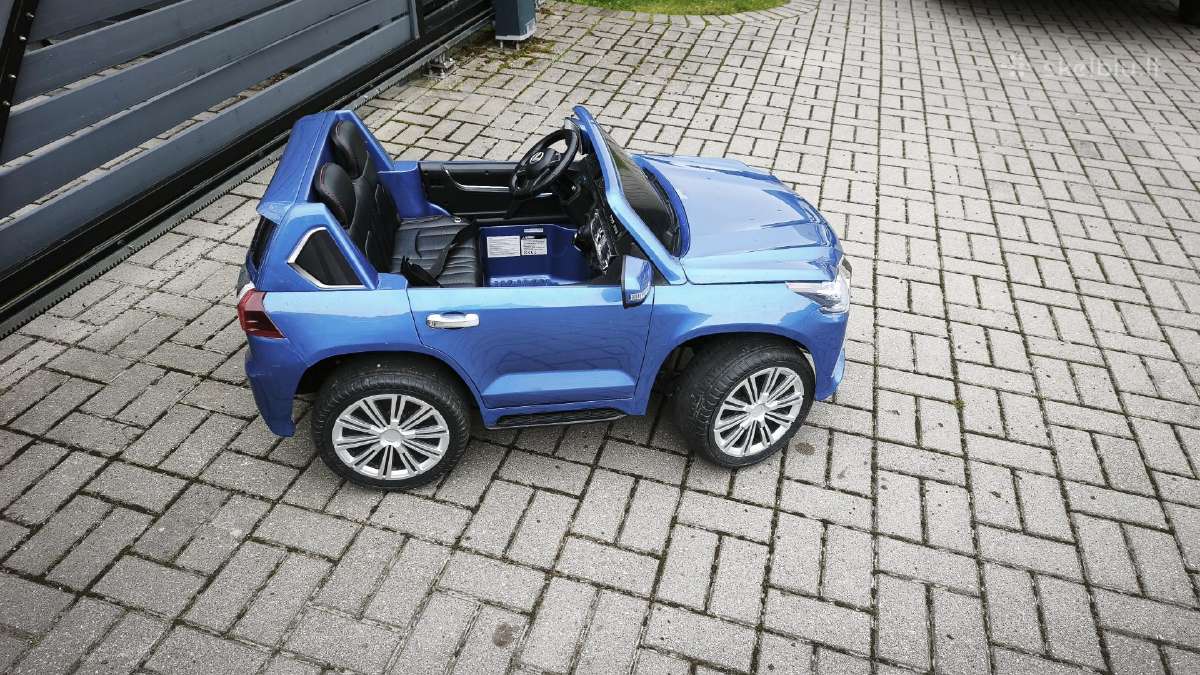 Vaikiškas Elektromobilis Lexus Lx570, mėlynas - nuotraukos Nr. 4