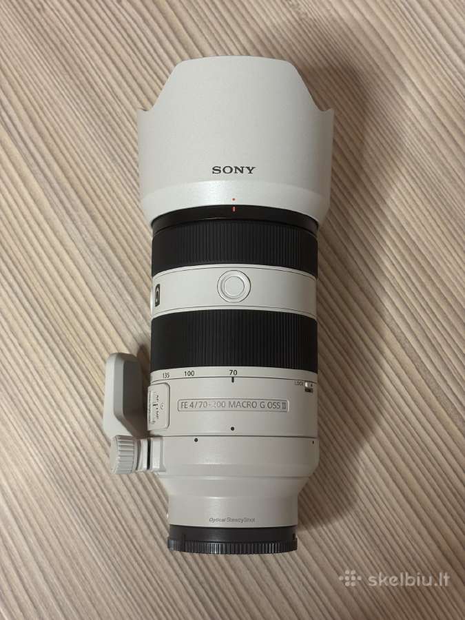 Sony Fe 4/70-200 Macro G Oss II objektyvas - nuotraukos Nr. 2