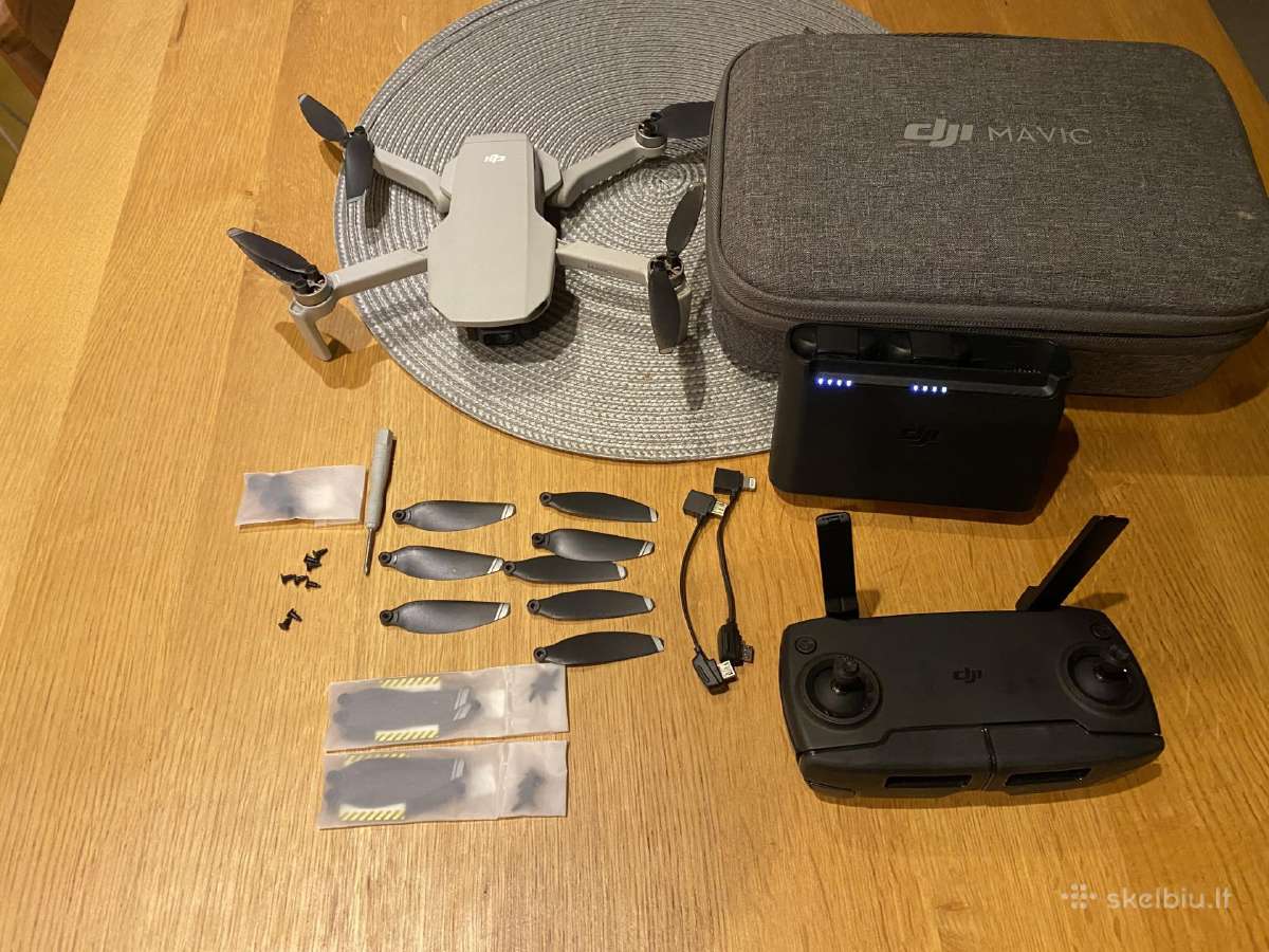 Dronas Dji Mavic Mini(neveikia)su 2 baterijomis - nuotraukos Nr. 2