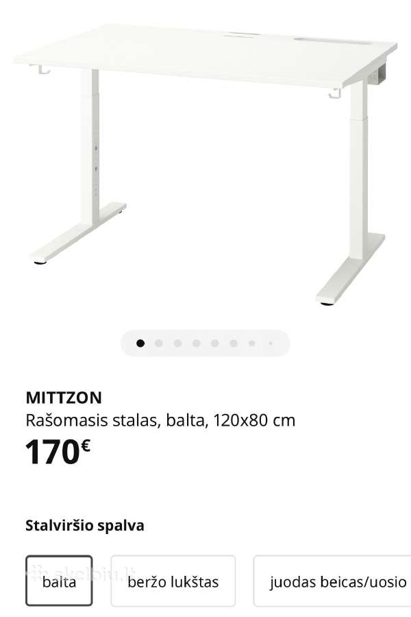 Rašomasis stalas - nuotraukos Nr. 4