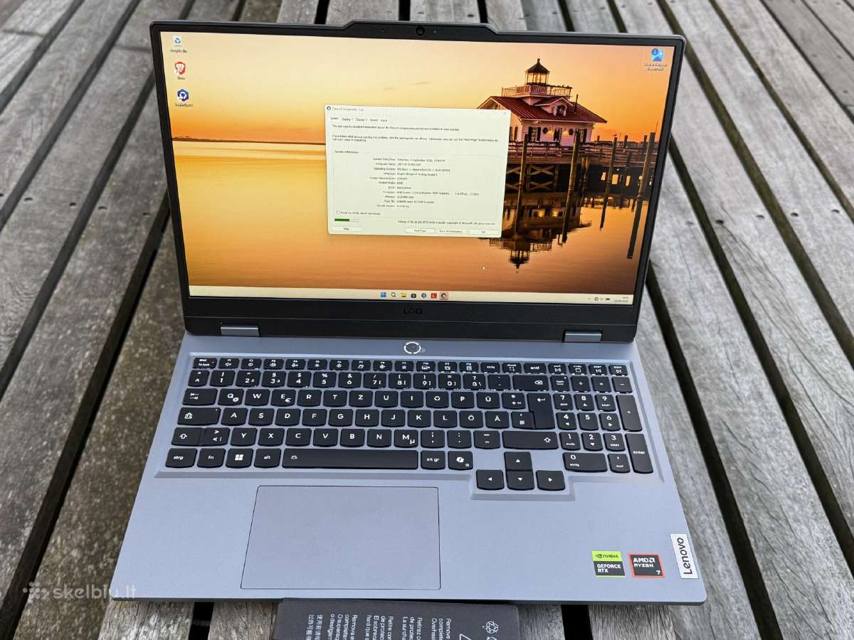 Lenovo Loq 15 R7 Rtx5060 - nuotraukos Nr. 2