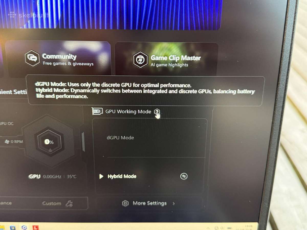 Lenovo Loq 15 R7 Rtx5060 - nuotraukos Nr. 9
