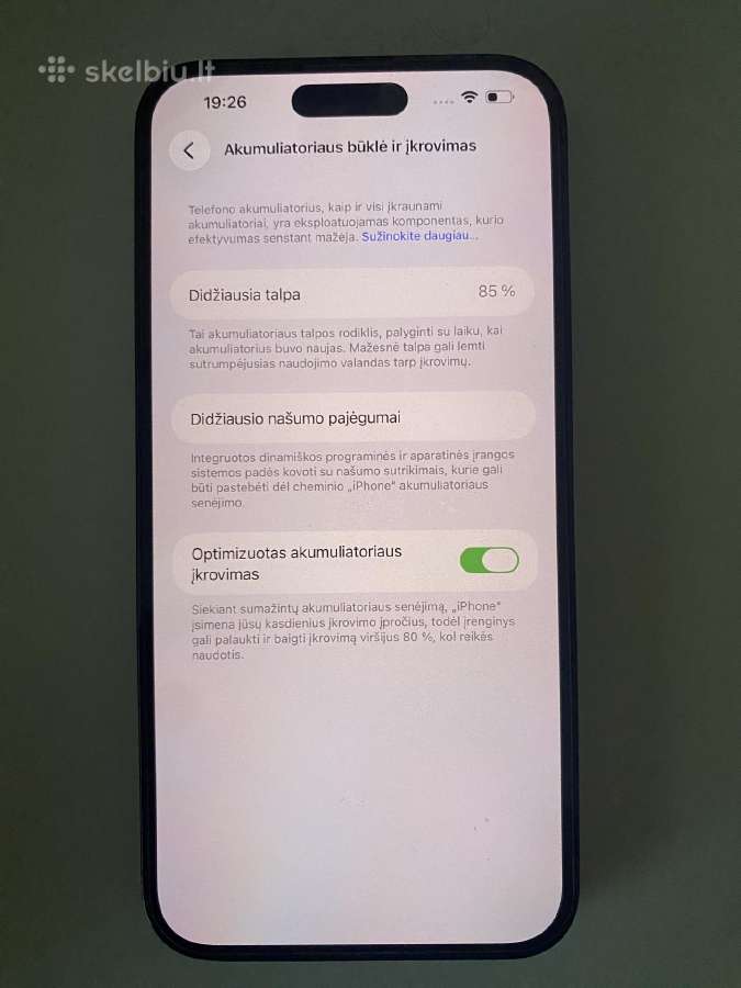 iPhone 11 pro max 64gb - nuotraukos Nr. 8