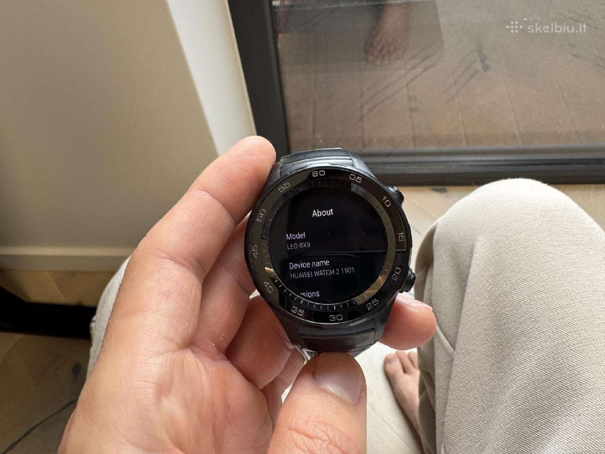 Huawei watch 2 tamsus - nuotraukos Nr. 2