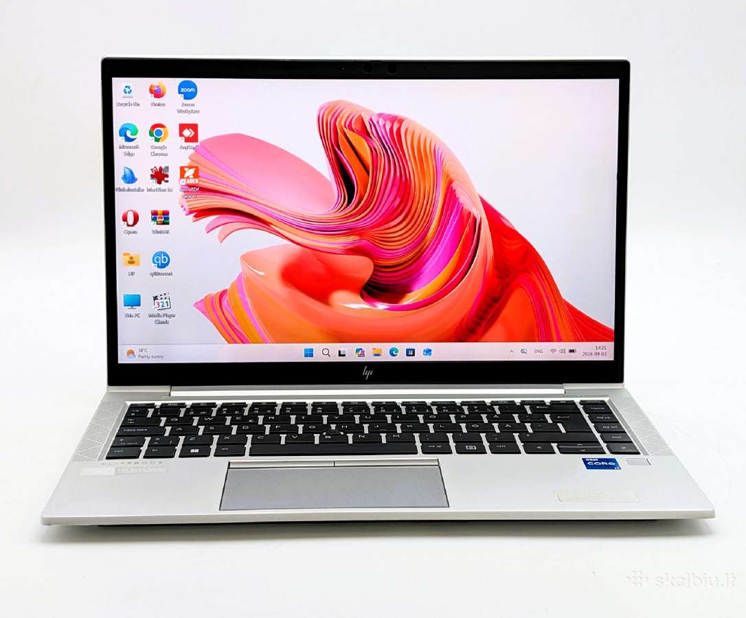 Hp Elitebook 840 G8 i7-1165g7/16gb/256gb Darbui - nuotraukos Nr. 2