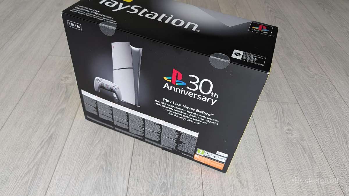 Naujas Sony Ps5 Slim Digital 30th Anniversary 1tb - nuotraukos Nr. 3
