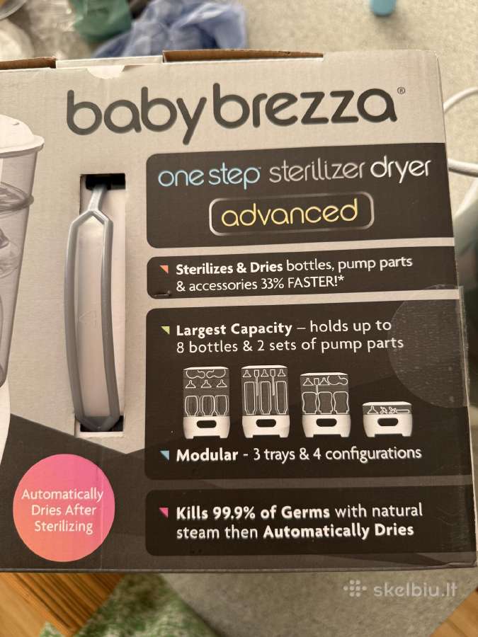 Baby Brezza buteliukų sterilizatorius - nuotraukos Nr. 10