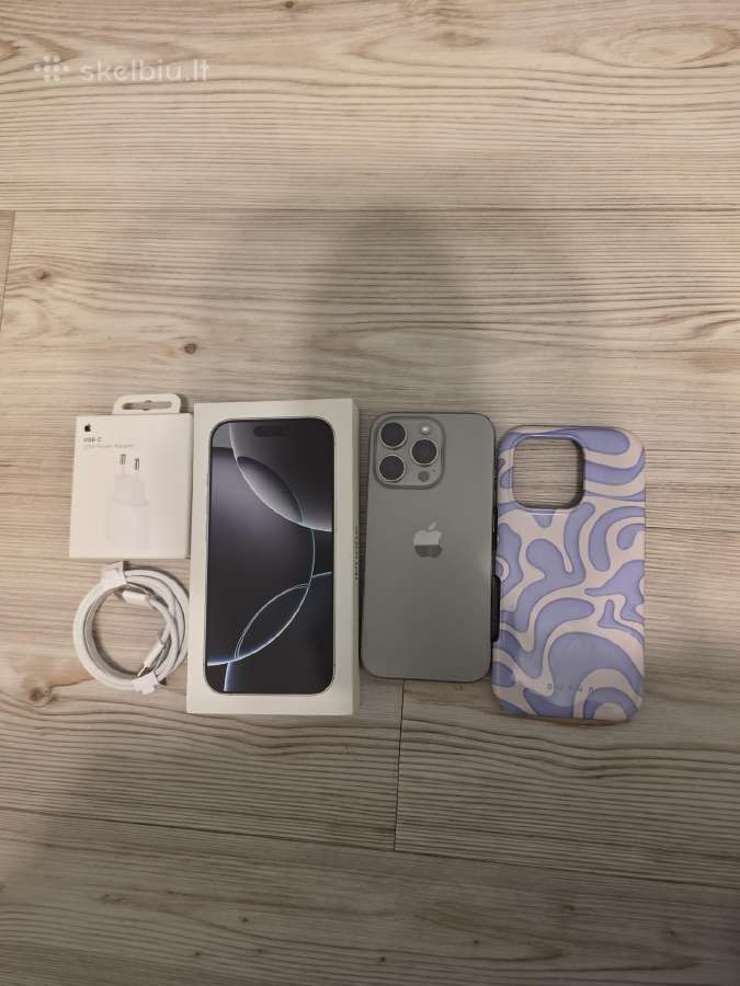 iPhone 16 pro 512 Usa - nuotraukos Nr. 2