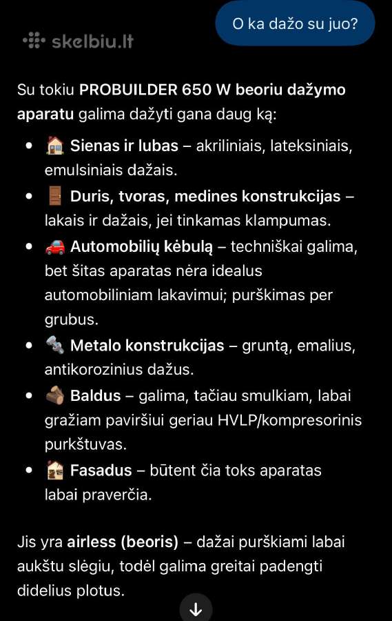 Beorio dažymo aparatas - nuotraukos Nr. 11