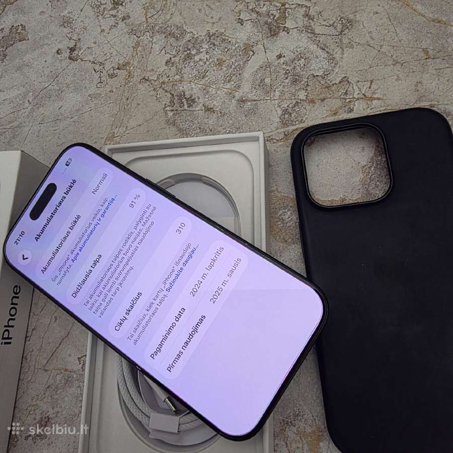 Parduodu Apple 16 Pro 256gb - nuotraukos Nr. 3