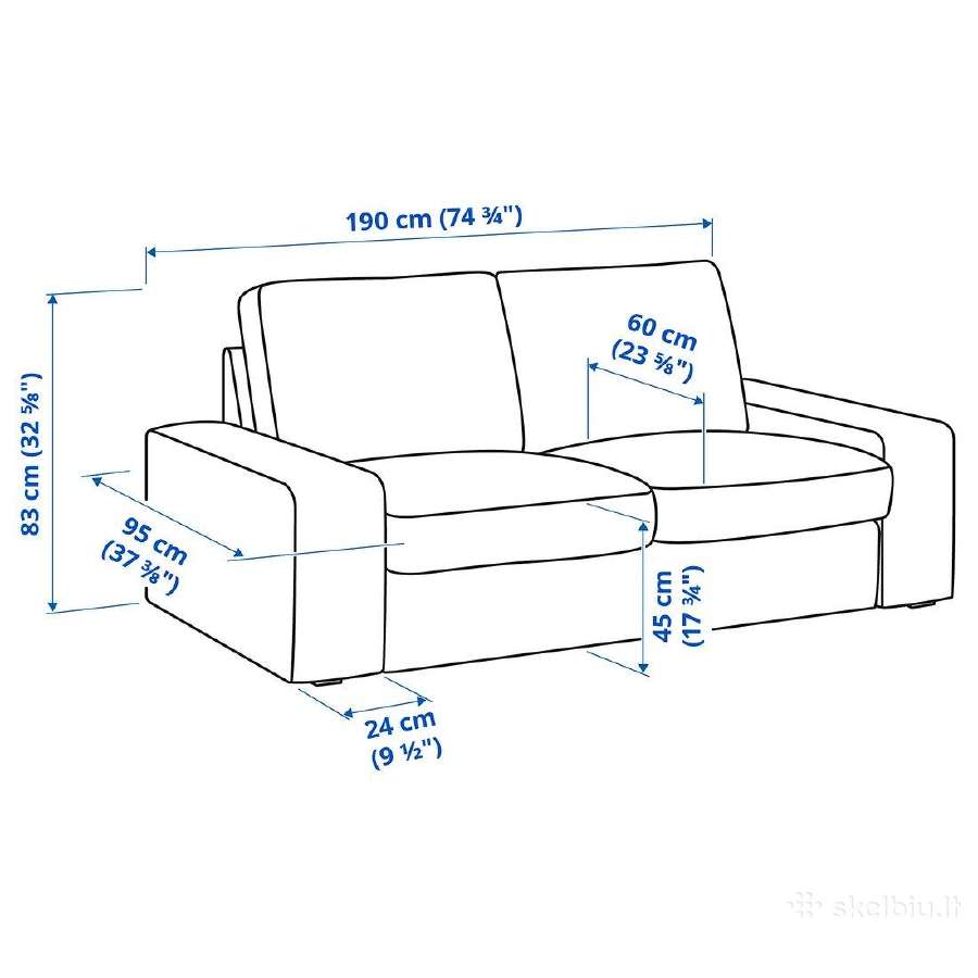 Ikea sofa - nuotraukos Nr. 4