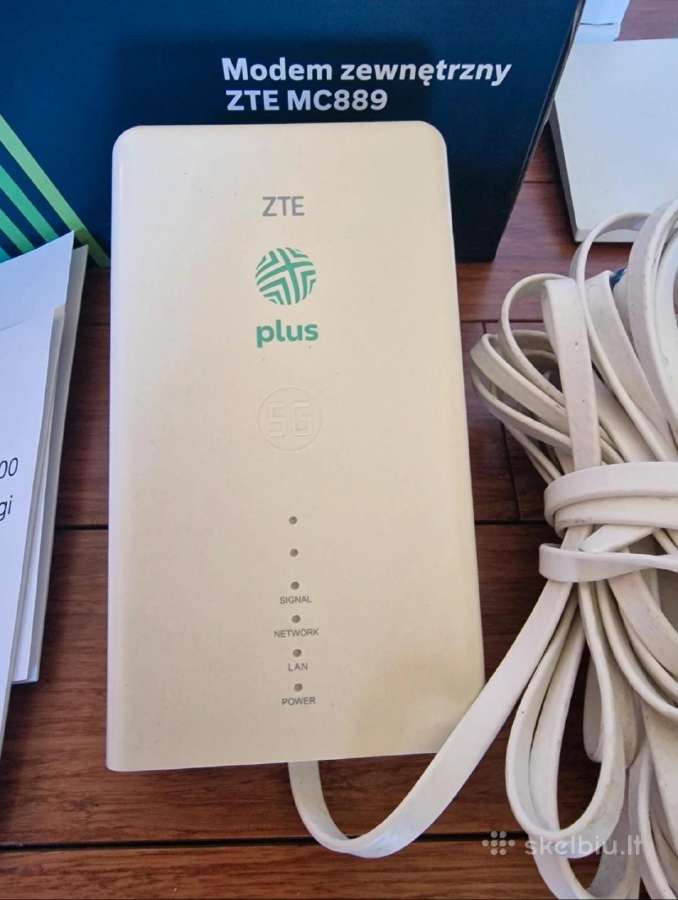 Zte 5G antena + WiFi modemas - nuotraukos Nr. 2