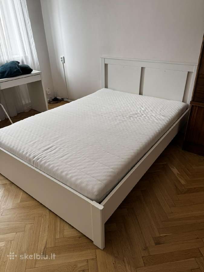 Ikea baldai. Daug. Mazai naudoti. Lova Malm auksta - nuotraukos Nr. 6