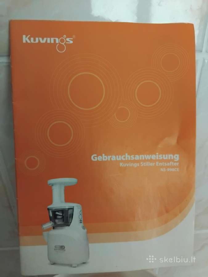 Sulčiaspaudė "Kuvings" - nuotraukos Nr. 3