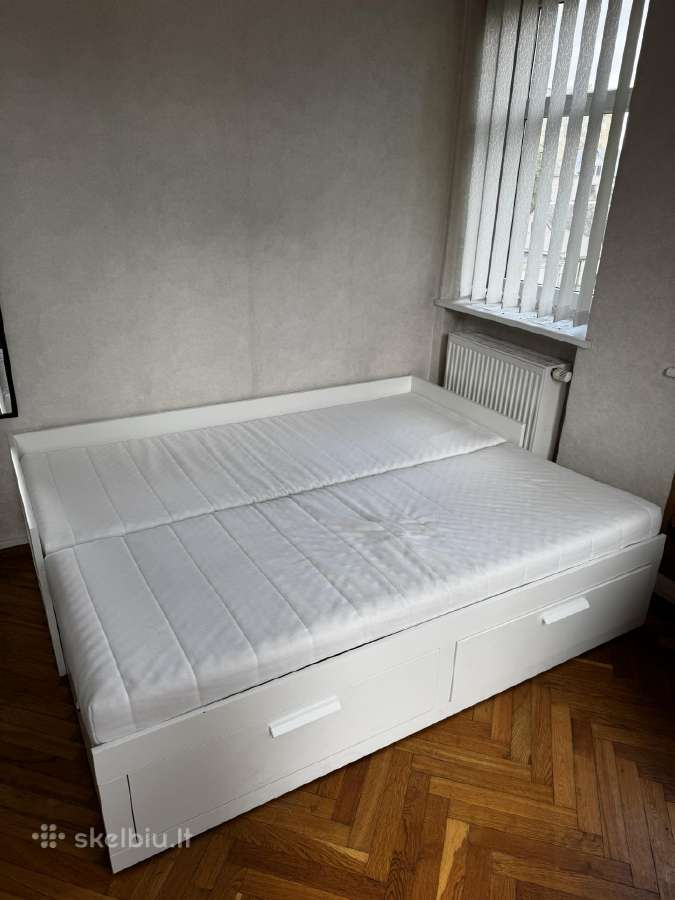 Ikea baldai. Daug. Mazai naudoti. Lova Malm auksta - nuotraukos Nr. 12