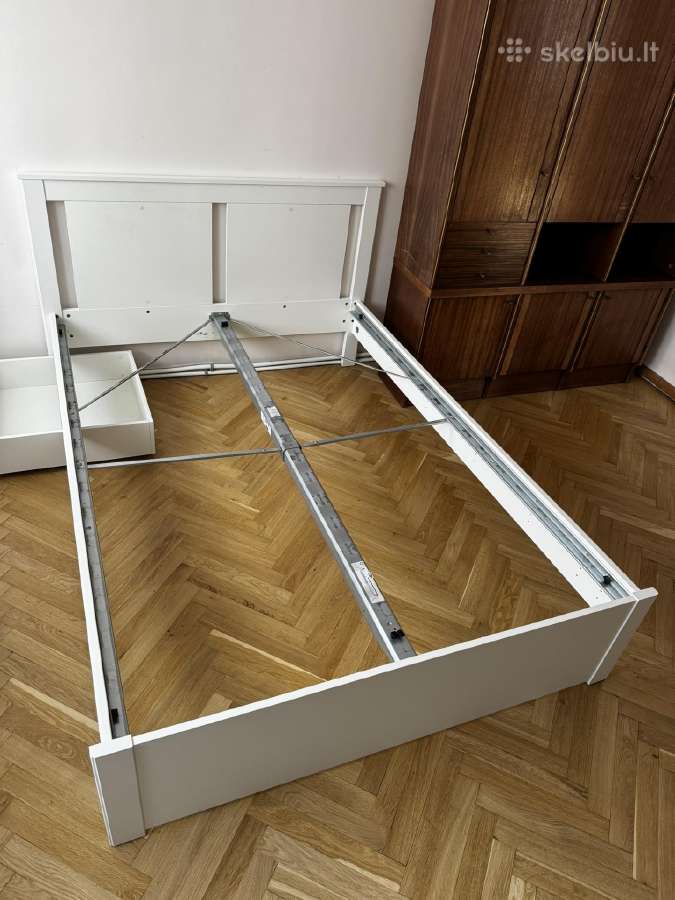 Ikea baldai. Daug. Mazai naudoti. Lova Malm auksta - nuotraukos Nr. 10