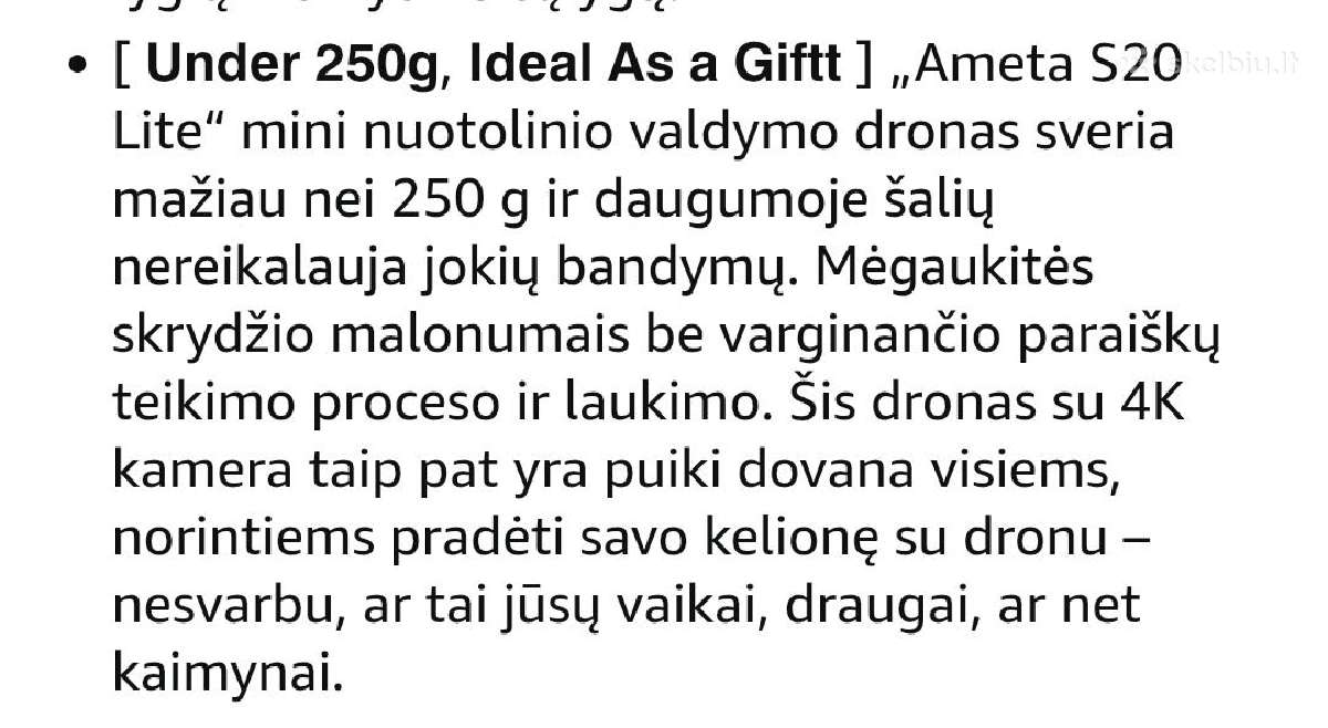 Ameta dronas - nuotraukos Nr. 6