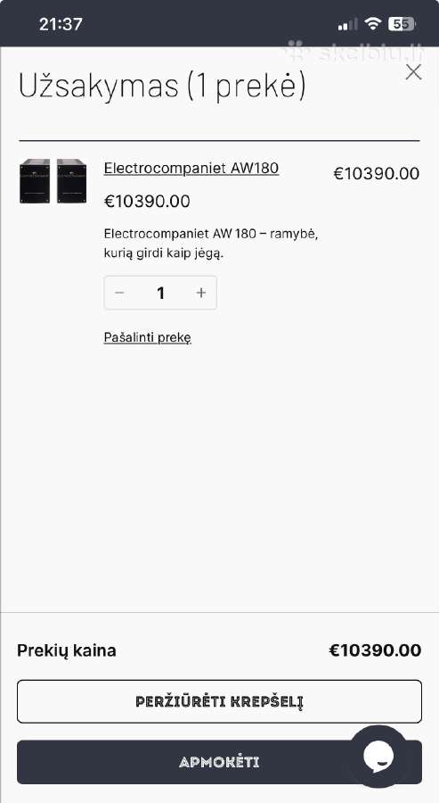 Electrocompaniet Aw180m Aukštos Klasės Monoblokai! - nuotraukos Nr. 8