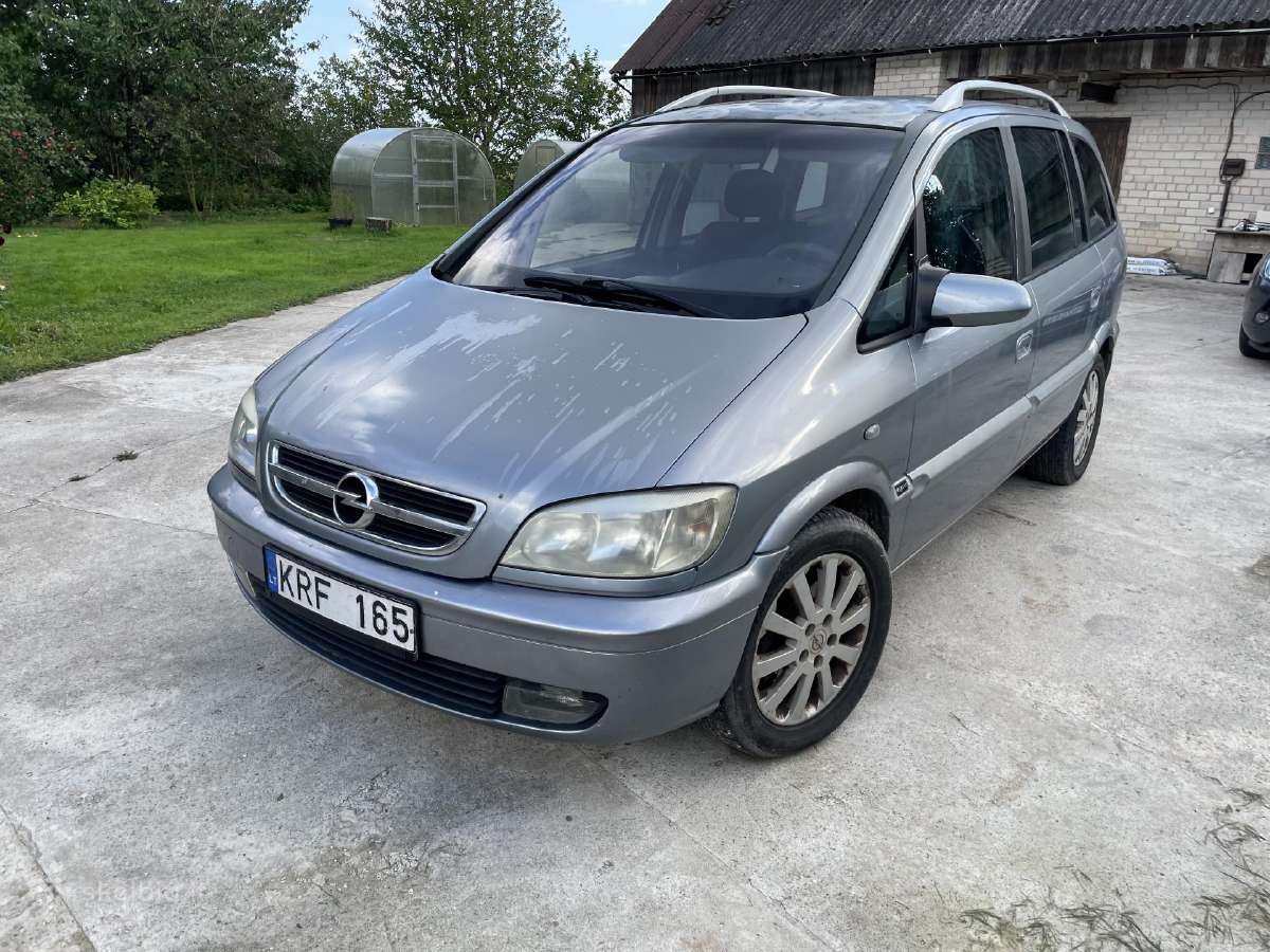 Opel zafira - nuotraukos Nr. 5