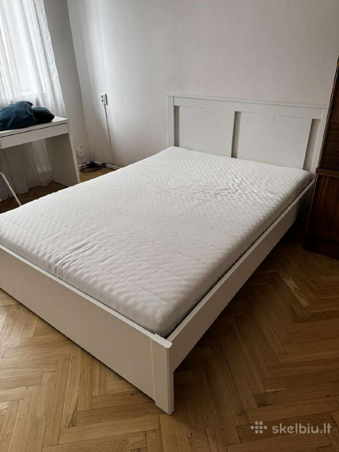 Brimnes Ikea, Kušetės rėmas su 2 stalčiais. - nuotraukos Nr. 10