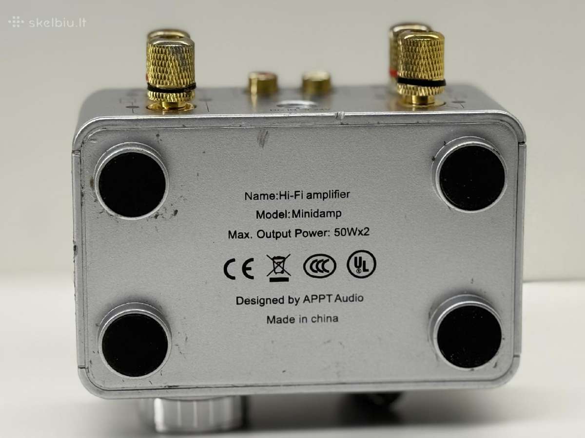 Mini Hi-fi stereo stiprintuvas - nuotraukos Nr. 4