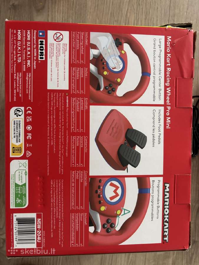 Mario Kart Racing wheel Pro Mini - nuotraukos Nr. 3