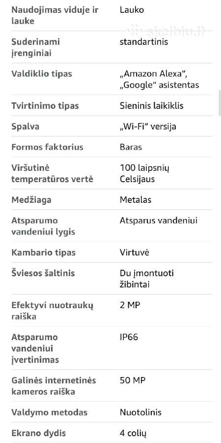 Lauko stebėjimo kamera Ezviz h8c - nuotraukos Nr. 6