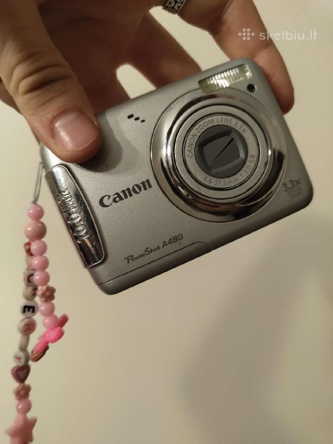 Canon powershot A480 digicam y2k/vintage fotoapar - nuotraukos Nr. 7