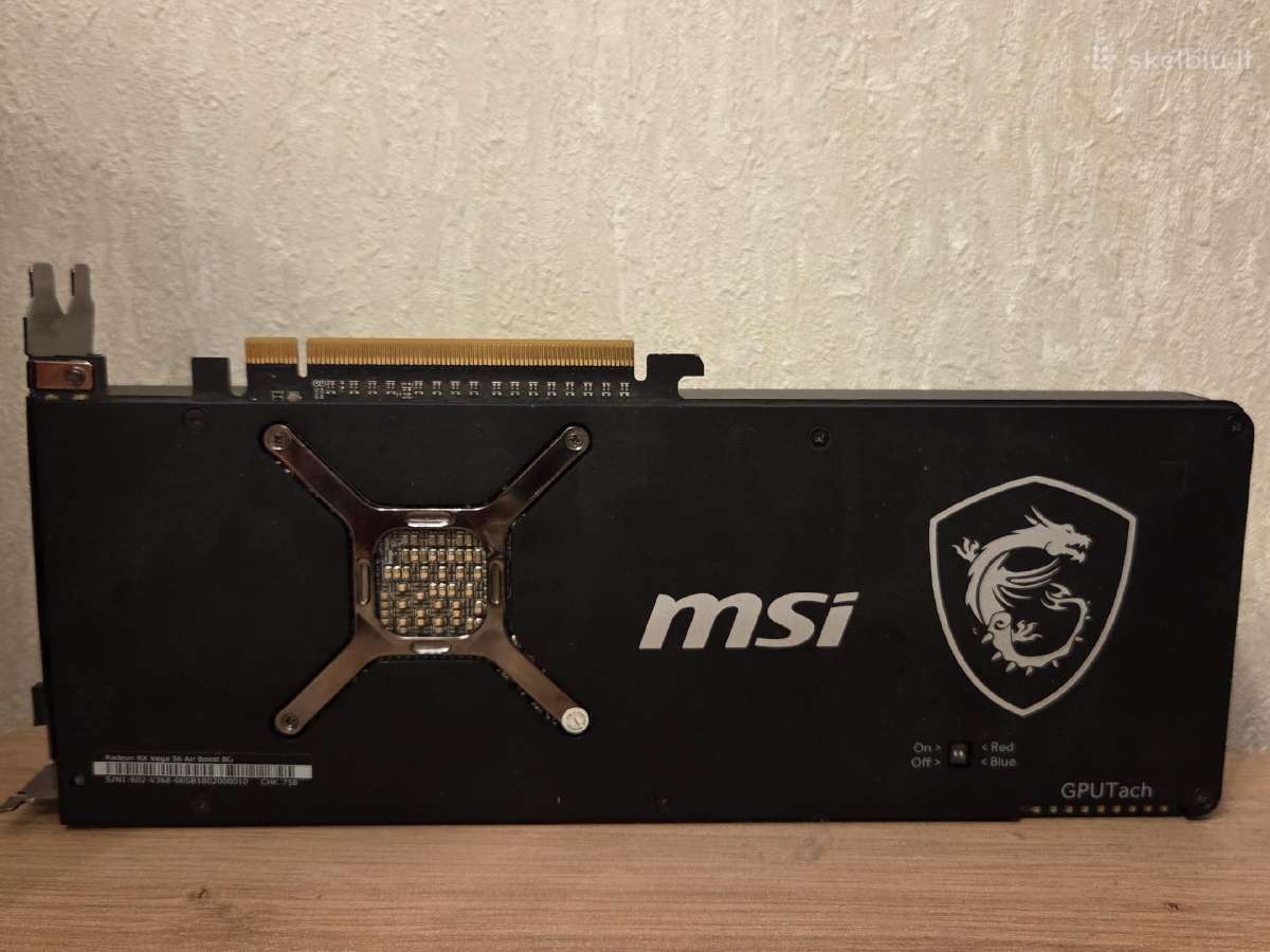 Radeon Rx Vega 56 8gb - nuotraukos Nr. 3
