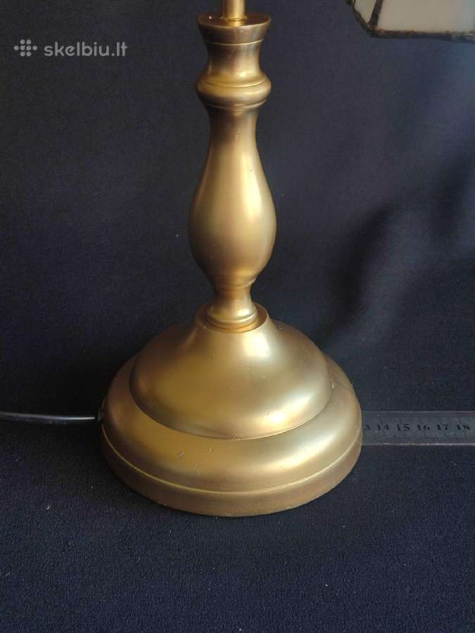 Vintažinis Tiffany stiliaus šviestuvas - nuotraukos Nr. 9