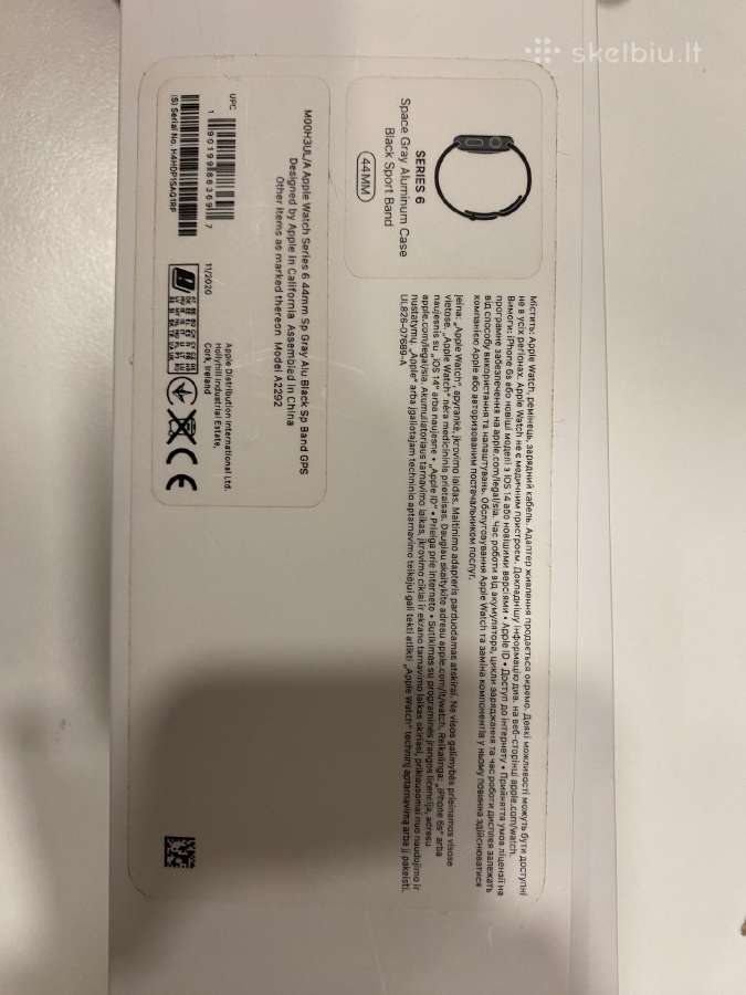Apple watch 6 44mm - nuotraukos Nr. 2