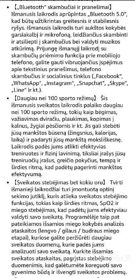 Vyriškas laikrodis T-rex3pro - nuotraukos Nr. 5