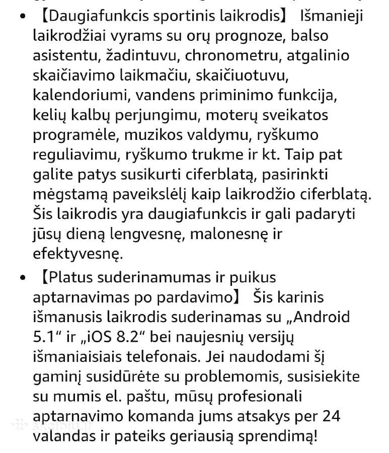 Vyriškas laikrodis T-rex3pro - nuotraukos Nr. 6
