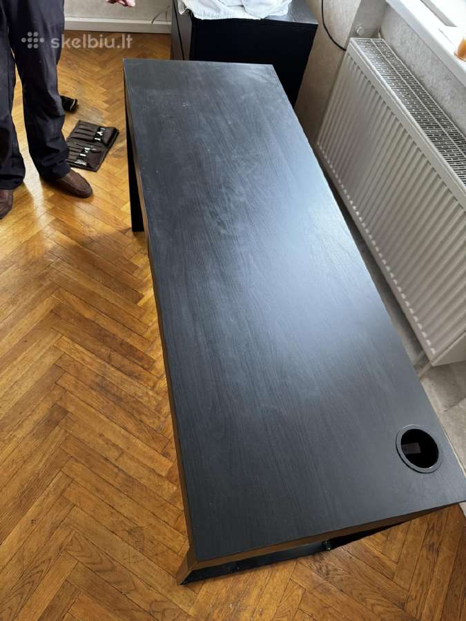 Ikea - Micke. Rašomasis stalas, balta, 142x50. - nuotraukos Nr. 7