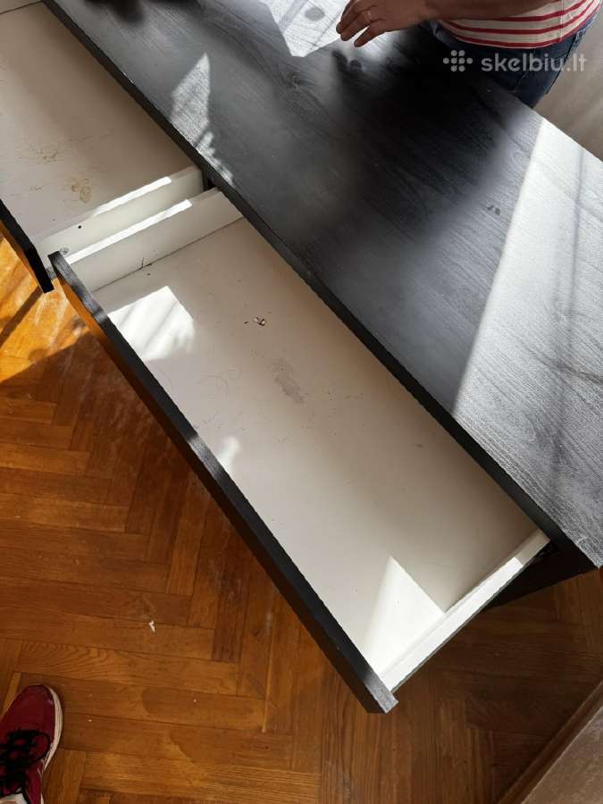 Ikea - Micke. Rašomasis stalas, balta, 142x50. - nuotraukos Nr. 15