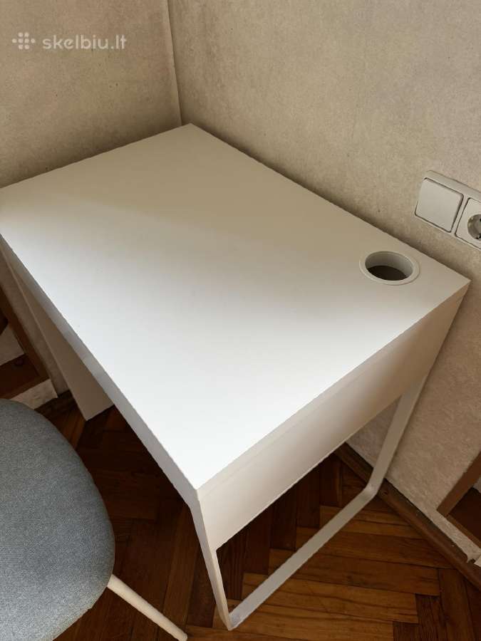 Ikea-micke. Rašomasis stalas, balta, 73x50 cm - nuotraukos Nr. 2