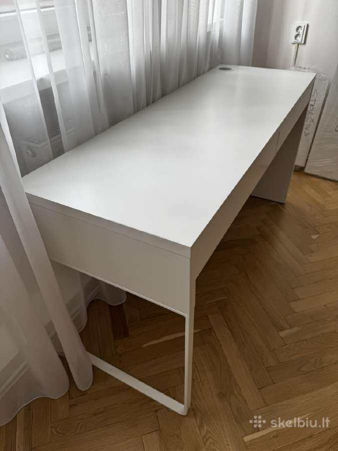 Ikea-micke. Rašomasis stalas, balta, 73x50 cm - nuotraukos Nr. 4