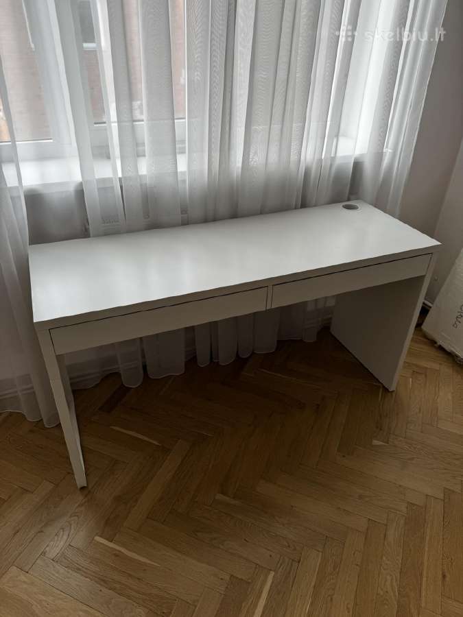 Ikea-micke. Rašomasis stalas, balta, 73x50 cm - nuotraukos Nr. 6