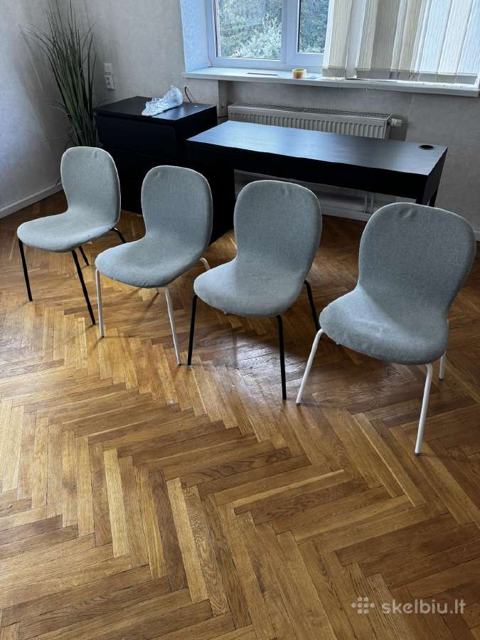 Ikea – Geneson. Kėdė, metalas/raudona. 19eur-2vnt - nuotraukos Nr. 2