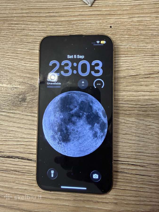 iPhone 13 pro 128gb gold - nuotraukos Nr. 2