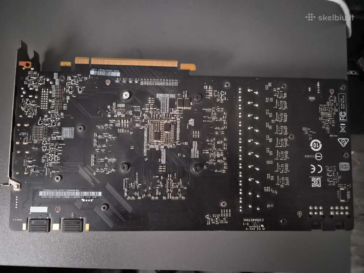 Gtx 1070ti 8gb - nuotraukos Nr. 2