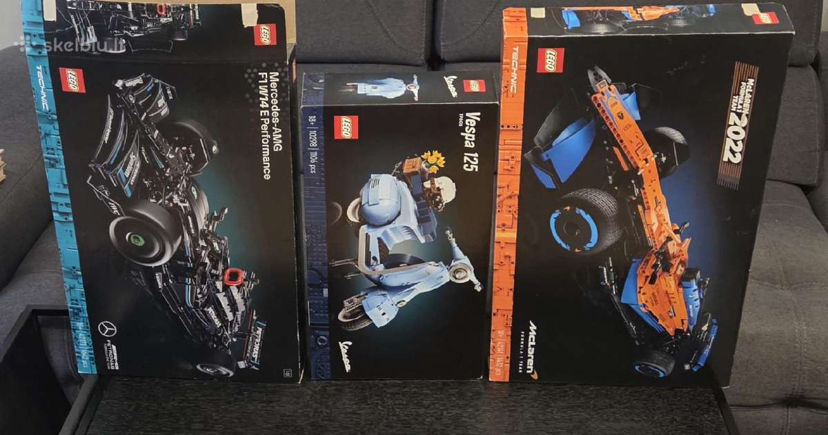 Parduodu 3 Lego konstruktorius, su instrukcijomis - nuotraukos Nr. 3