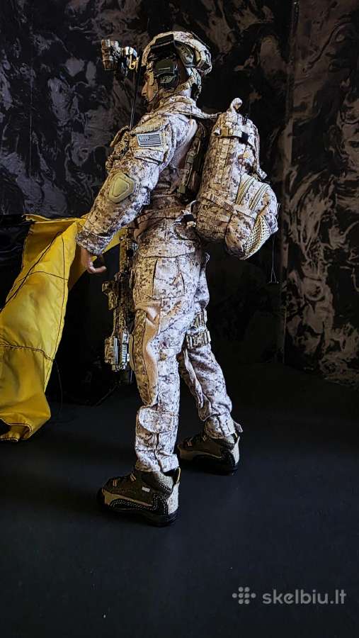 Kolekcinė 1/6 mastelio Us Navy Seal figurėle. - nuotraukos Nr. 5