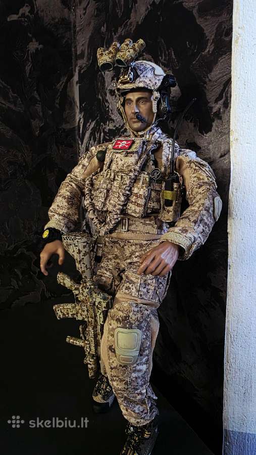 Kolekcinė 1/6 mastelio Us Navy Seal figurėle. - nuotraukos Nr. 6