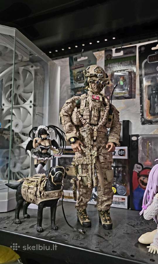 Kolekcinė 1/6 mastelio Us Navy Seal figurėle. - nuotraukos Nr. 11