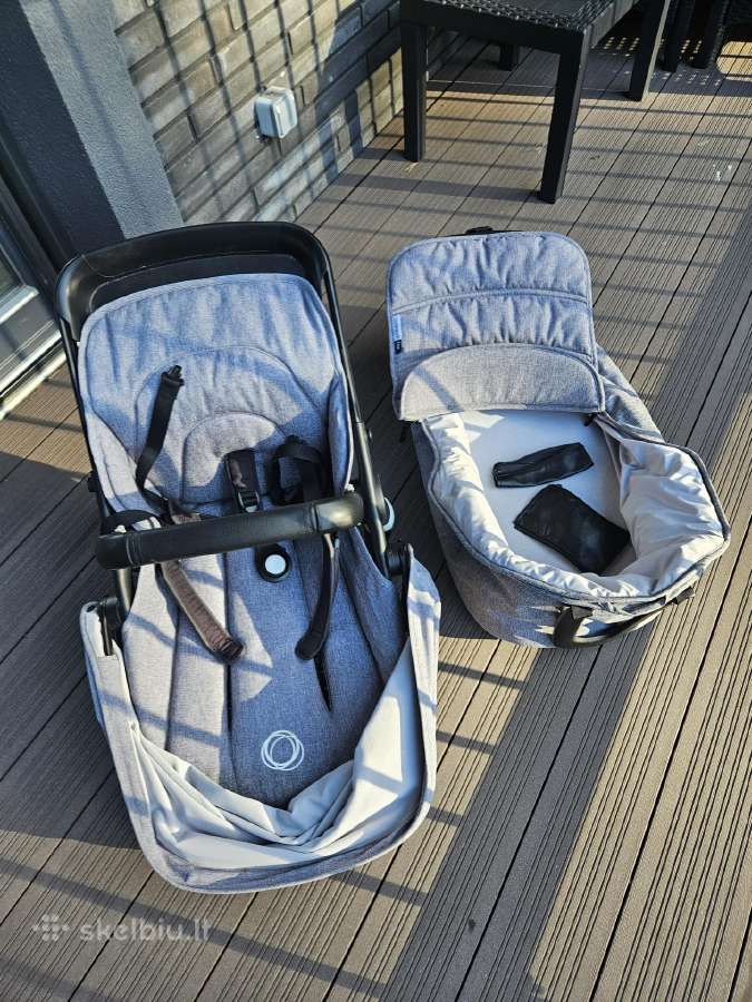 Bugaboo Fox 1 vežimėlis (lopšys ir sėdima - nuotraukos Nr. 11