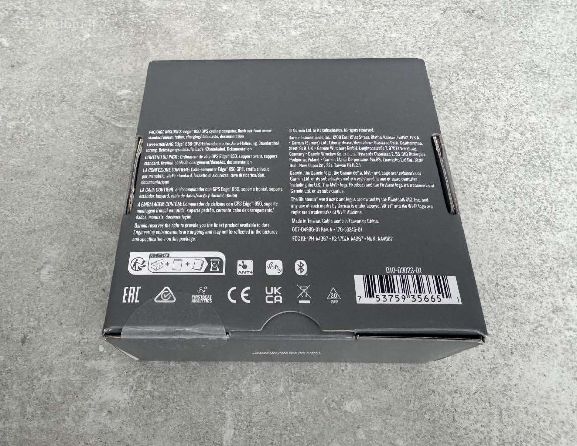 Garmin Edge 850 - nuotraukos Nr. 2